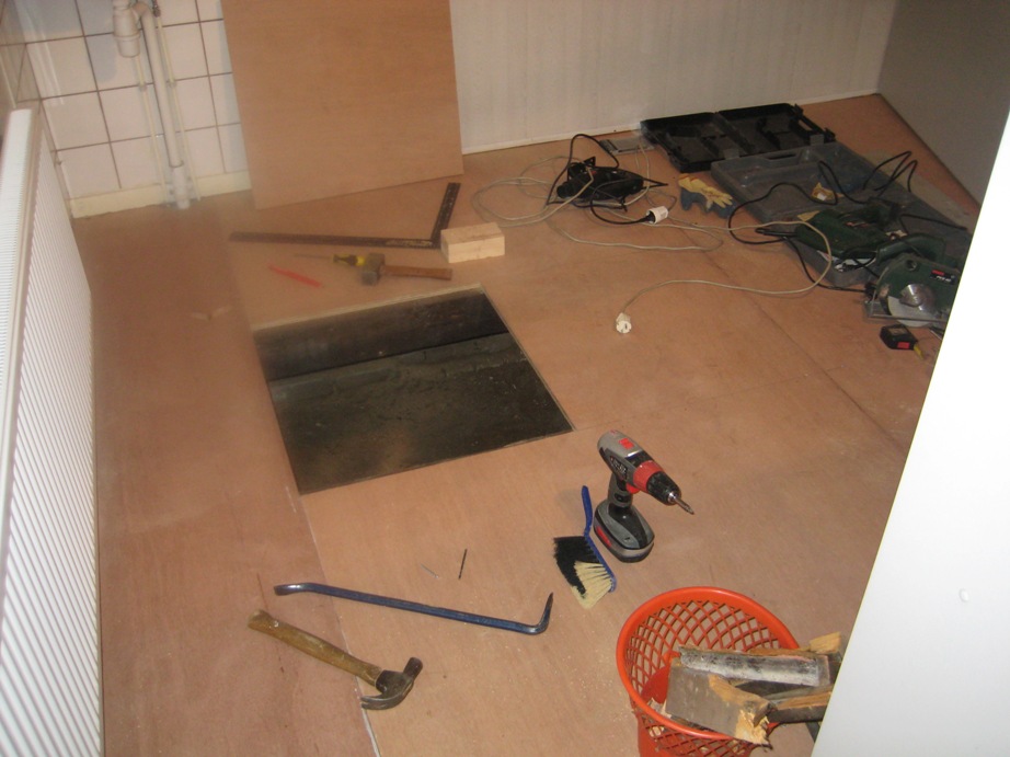 Vloer in slaapkamer vervangen